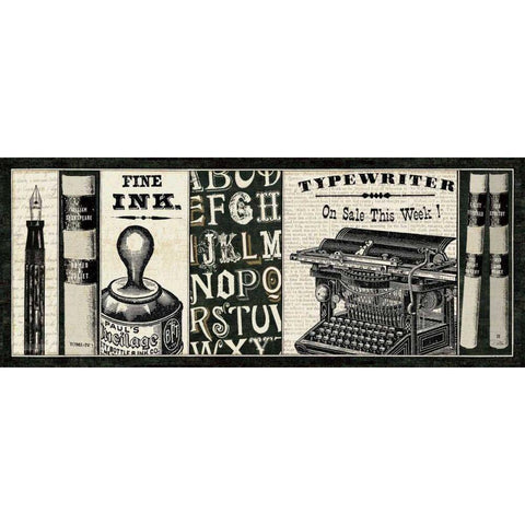 Librarian II White Modern Wood Framed Art Print by Pela Studio