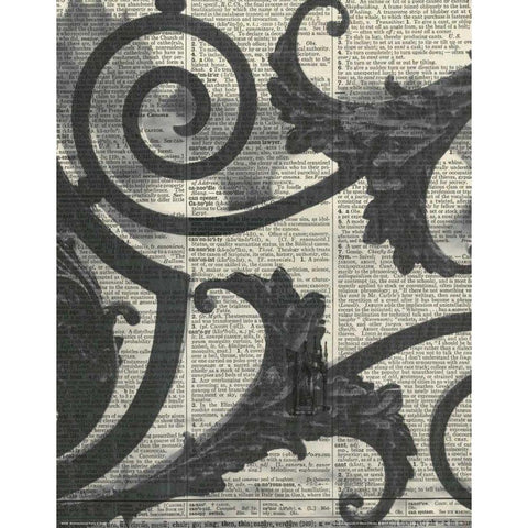 Architectural Paris II - Crop White Modern Wood Framed Art Print by Olivier, Marc