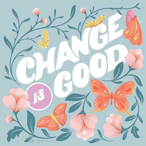 Winged Wonders IV Black Modern Wood Framed Art Print by Graham, Gia