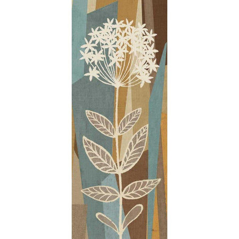 Pieces of Nature IV White Modern Wood Framed Art Print by Pela Studio