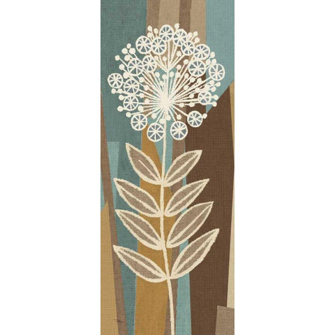 Pieces of Nature V Black Modern Wood Framed Art Print by Pela Studio