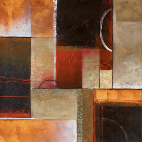 Grande Harmony I Black Modern Wood Framed Art Print by Brey, Michael