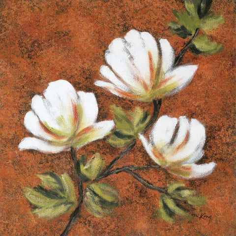 Natchez Mood II Black Ornate Wood Framed Art Print with Double Matting by King, Michael