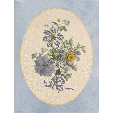 Mayfield Ovals II Gold Ornate Wood Framed Art Print with Double Matting by Mayfield, Josiah