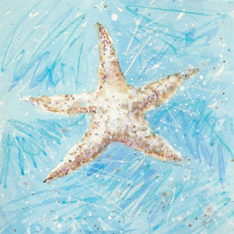 La Mer A Black Modern Wood Framed Art Print by Sic, Jerry