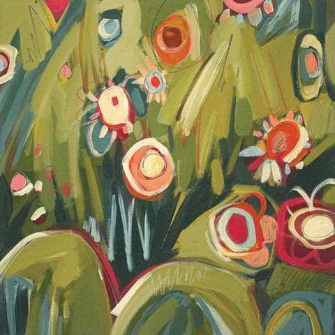 Garden Folly II Black Modern Wood Framed Art Print by Sorte, Adriana