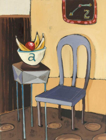 Divine Design II Black Ornate Wood Framed Art Print with Double Matting by Paschal, Irene