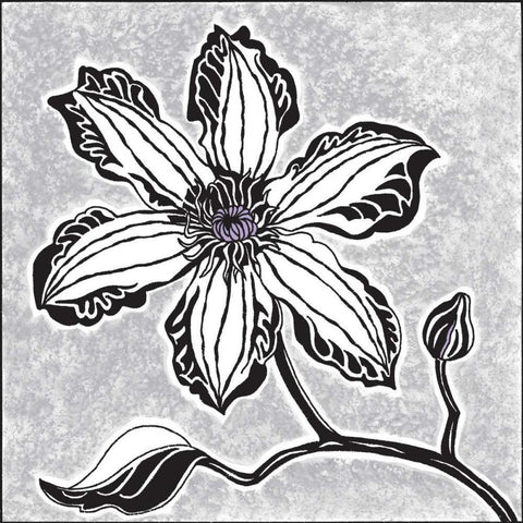 Special Delivery 2A Black Modern Wood Framed Art Print with Double Matting by Shelby, Judy