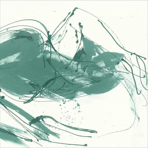 Signatures IV White Modern Wood Framed Art Print by Sic, Jerry