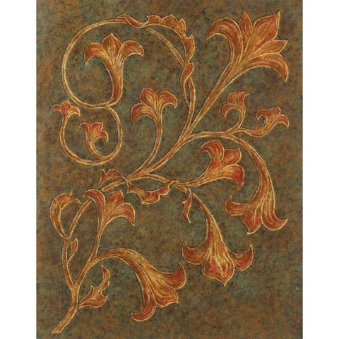 Go for Baroque II White Modern Wood Framed Art Print by Shelby, Judy
