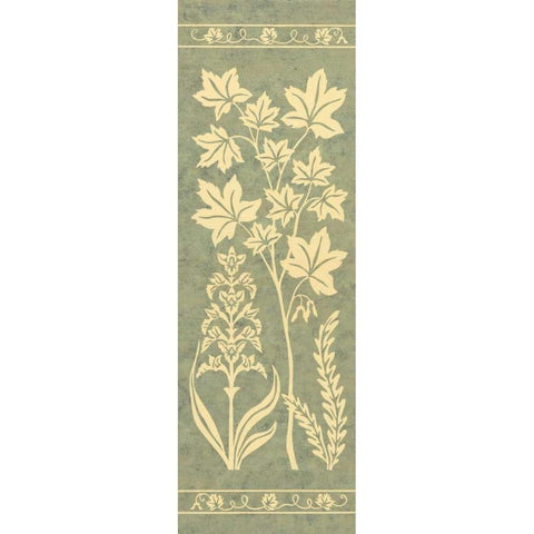 Hudson Valley Green I Gold Ornate Wood Framed Art Print with Double Matting by Shelby, Judy