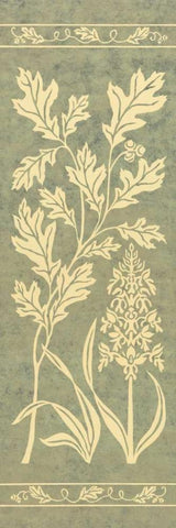 Hudson Valley Green II Black Ornate Wood Framed Art Print with Double Matting by Shelby, Judy