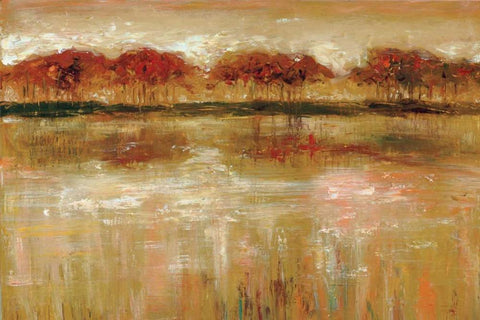 Paxton Cove Black Ornate Wood Framed Art Print with Double Matting by Roth, Jack