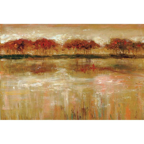 Paxton Cove Black Modern Wood Framed Art Print by Roth, Jack