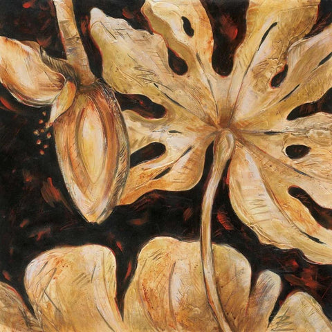 Key Largo II Black Ornate Wood Framed Art Print with Double Matting by King, Michael