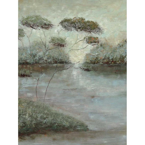 Grafton Woods I White Modern Wood Framed Art Print by Roth, Jack