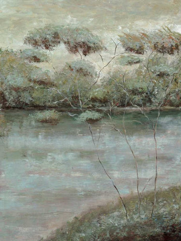 Grafton Woods II Black Ornate Wood Framed Art Print with Double Matting by Roth, Jack