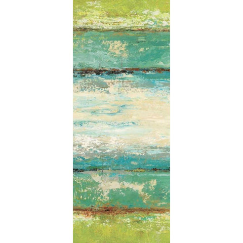 Earth, Water, Sky I Gold Ornate Wood Framed Art Print with Double Matting by King, Michael