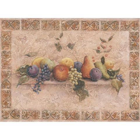 A Tuscan Palette White Modern Wood Framed Art Print by DeMarco, Fiona