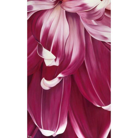 Arti Tulip I White Modern Wood Framed Art Print by Poelstra-Holzhaus, Yvonne