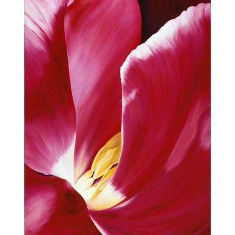 Look closer Black Modern Wood Framed Art Print by Poelstra-Holzhaus, Yvonne