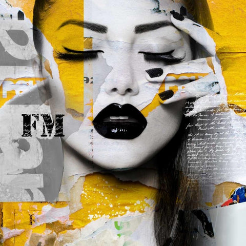 Absolutely beautiful II Black Modern Wood Framed Art Print by Bakker, Jochem