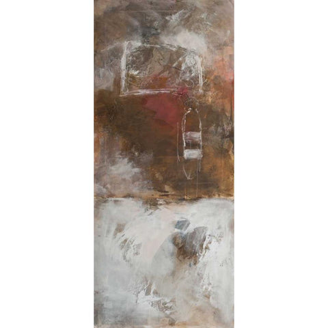 Abstract III White Modern Wood Framed Art Print by Simonis, Julia