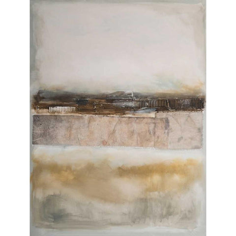 Land of Abstracts II Gold Ornate Wood Framed Art Print with Double Matting by Simonis, Julia