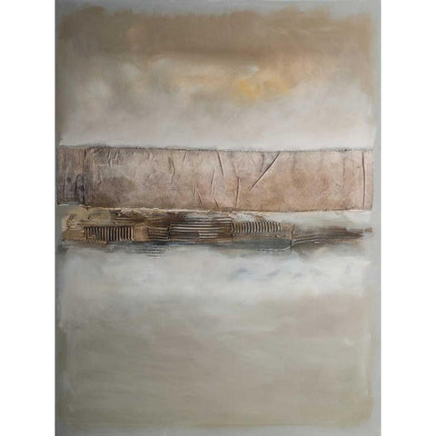 Land of Abstract III Gold Ornate Wood Framed Art Print with Double Matting by Simonis, Julia