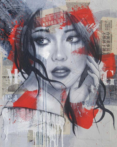 My game Black Ornate Wood Framed Art Print with Double Matting by Bakker, Jochem