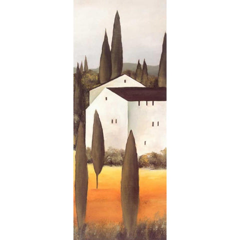 Twilight IV Black Modern Wood Framed Art Print by Paus, Hans