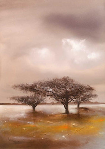 Resting place II Black Ornate Wood Framed Art Print with Double Matting by Jan, Eelse Noordhuis