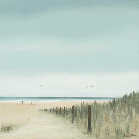 Sunny morning I Gold Ornate Wood Framed Art Print with Double Matting by Paus, Hans