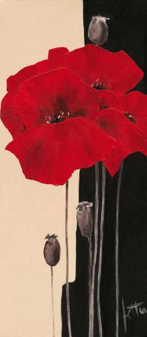 Refined II White Modern Wood Framed Art Print with Double Matting by Roseboom, Jettie