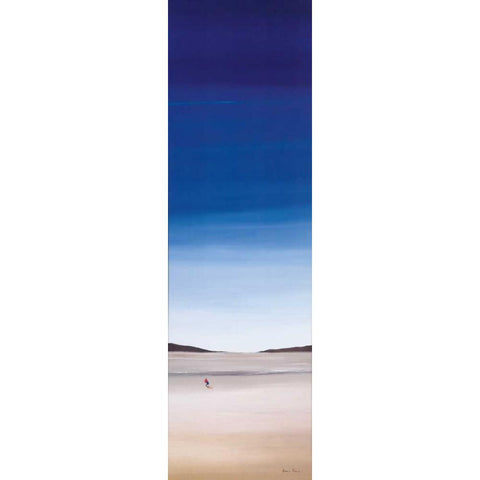 Only for us III Black Modern Wood Framed Art Print by Paus, Hans