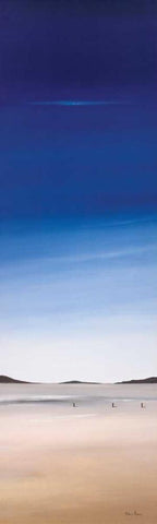 Only for us IV Black Ornate Wood Framed Art Print with Double Matting by Paus, Hans