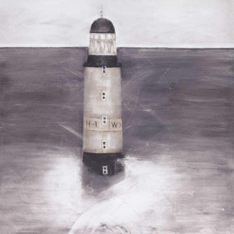 Stand Guard I Black Modern Wood Framed Art Print by Emanuel, Beate