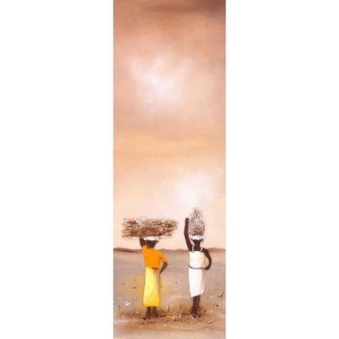 Going home I Black Modern Wood Framed Art Print with Double Matting by Jan, Eelse Noordhuis