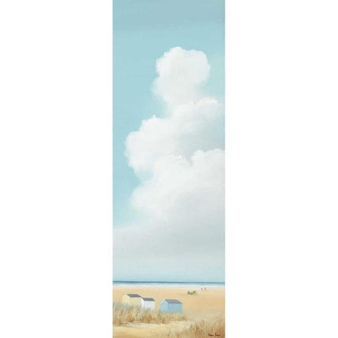 Summertime I Black Modern Wood Framed Art Print by Paus, Hans