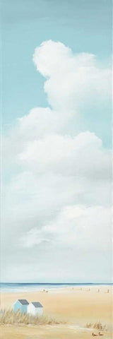 Summertime II Black Ornate Wood Framed Art Print with Double Matting by Paus, Hans