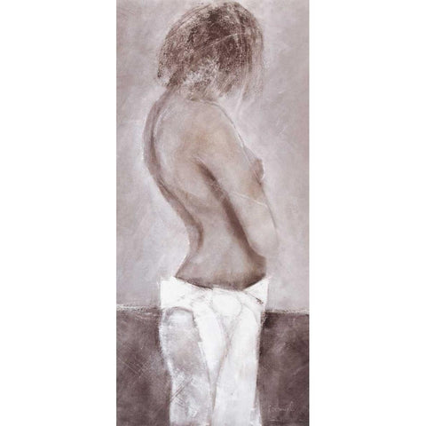 Private IV White Modern Wood Framed Art Print by Emanuel, Beate
