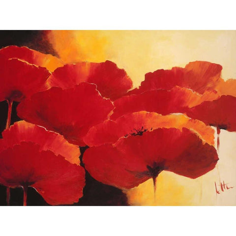 Absolute beautiful I White Modern Wood Framed Art Print by Roseboom, Jettie