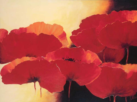 Absolute beautiful II Black Ornate Wood Framed Art Print with Double Matting by Roseboom, Jettie