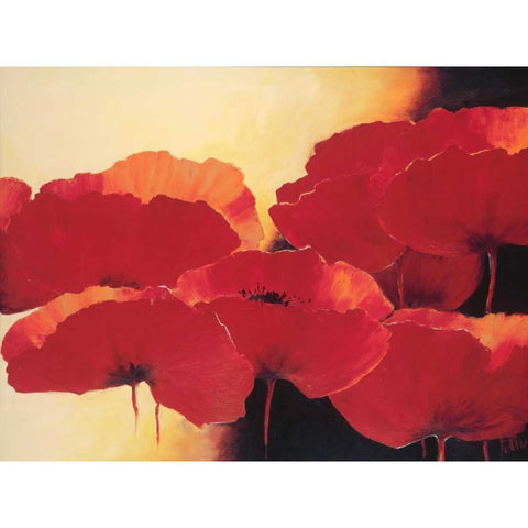 Absolute beautiful II White Modern Wood Framed Art Print by Roseboom, Jettie