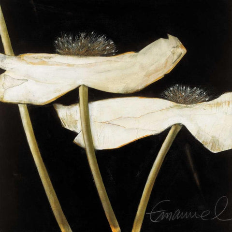 Excellent I Black Modern Wood Framed Art Print by Emanuel, Beate