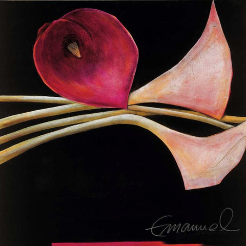 Excellent IV White Modern Wood Framed Art Print by Emanuel, Beate