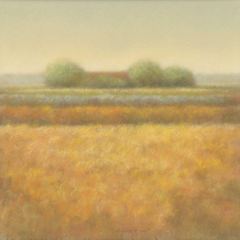 Grey group of trees White Modern Wood Framed Art Print by Dolieslager, Hans