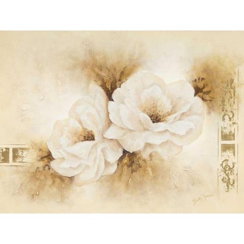 Modest beauty II Black Modern Wood Framed Art Print by Jansma, Betty