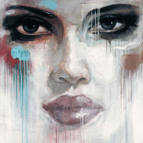 Live your dream Black Modern Wood Framed Art Print with Double Matting by Bakker, Jochem