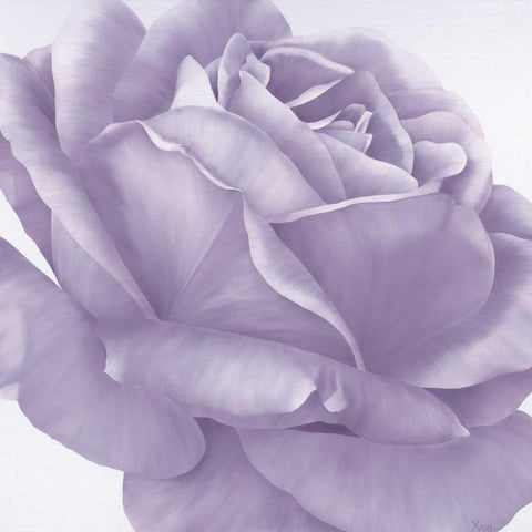 Magnificence I White Modern Wood Framed Art Print by Poelstra-Holzhaus, Yvonne